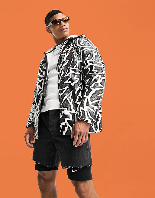 Homme Vestes & Manteaux | Nike - Trend - Veste imprimée - Noir - YZT9146