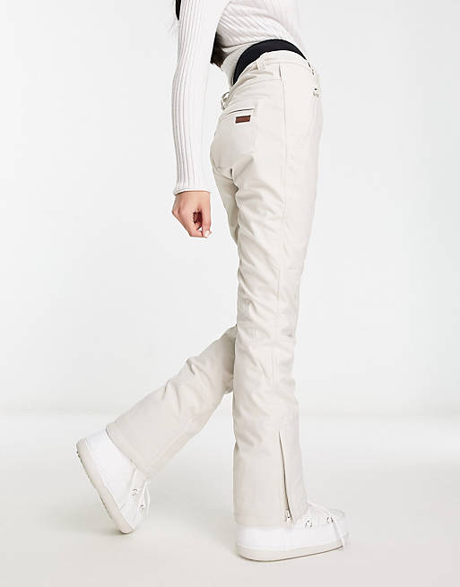 Femme Pantalons & Leggings | Protest - Lullaby - Pantalon de ski souple - Blanc - RGV8253